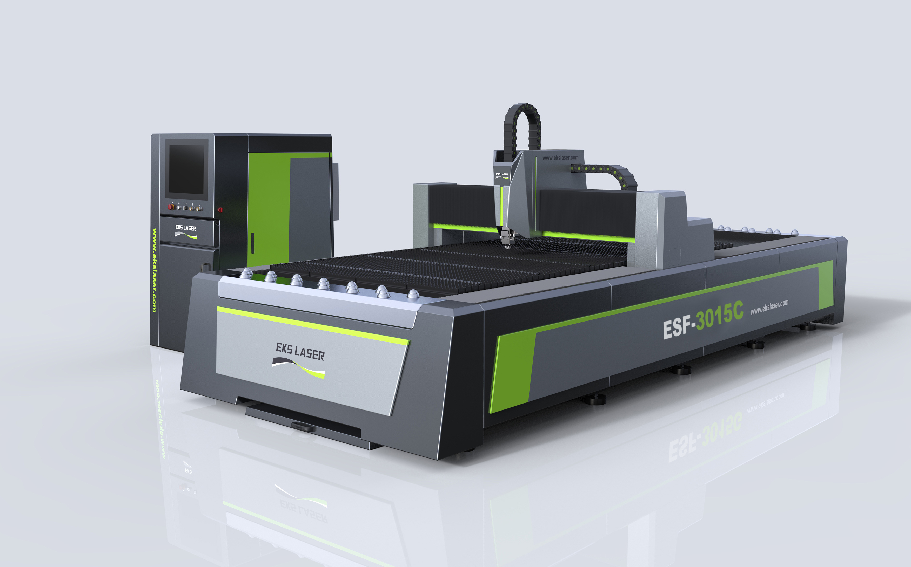 Stainless Steel Sheet Metal CNC Fiber Laser Cutting Machine from China manufacturer - EKS Laser